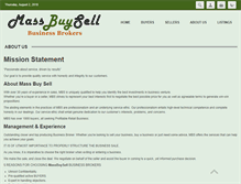 Tablet Screenshot of massbuysell.com